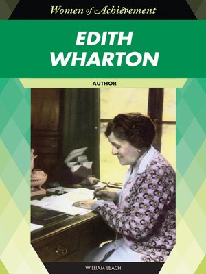 cover image of Edith Wharton